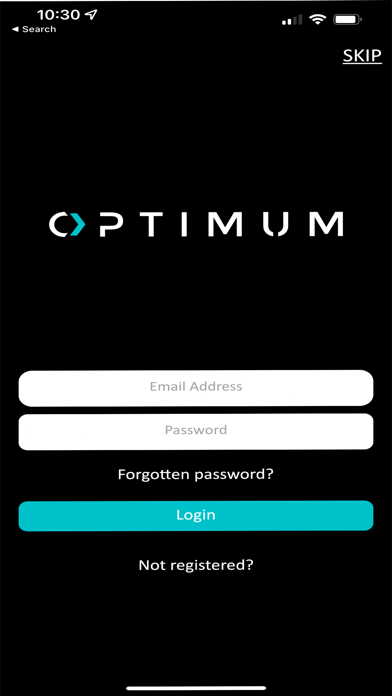 Optimum Order App Screenshot