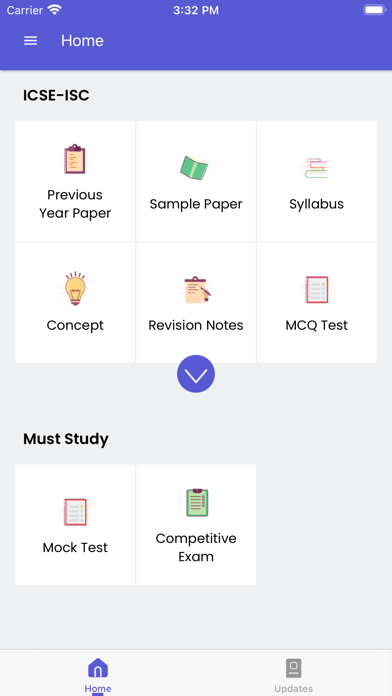 NCERT Books and Solutions Screenshot