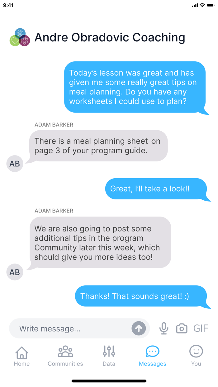 Andre Obradovic Coaching