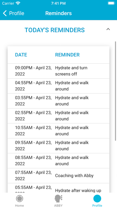 ActibHealth Screenshot