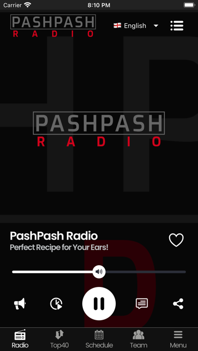 PashPash Radio Screenshot