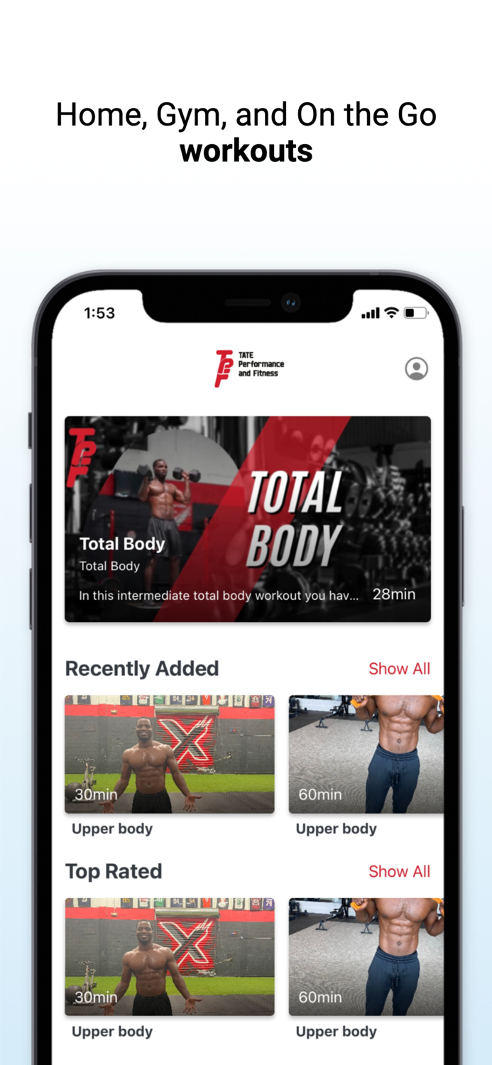 TATE PERFORMANCE AND FITNESS