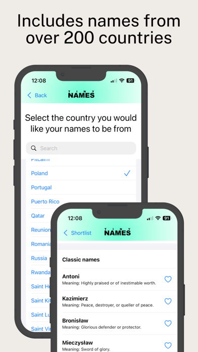 Tiny Names: Find a baby name Screenshot