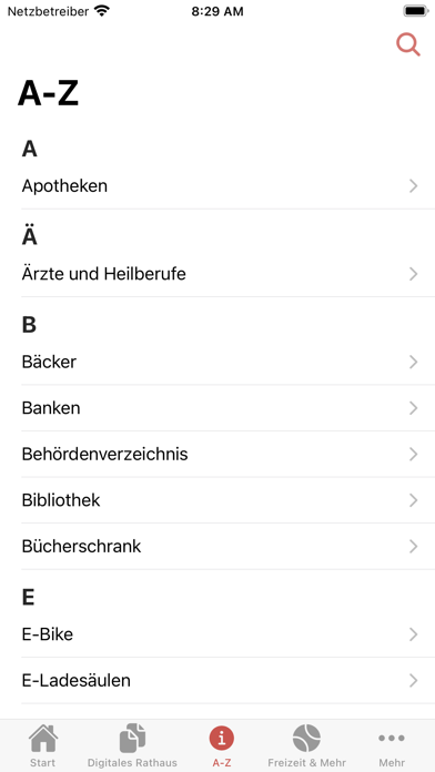 Rathaus App Kümmersbruck Screenshot