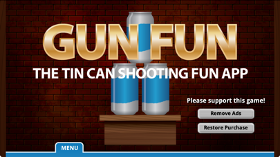 Gun Fun Shooting Tin Cans Screenshot