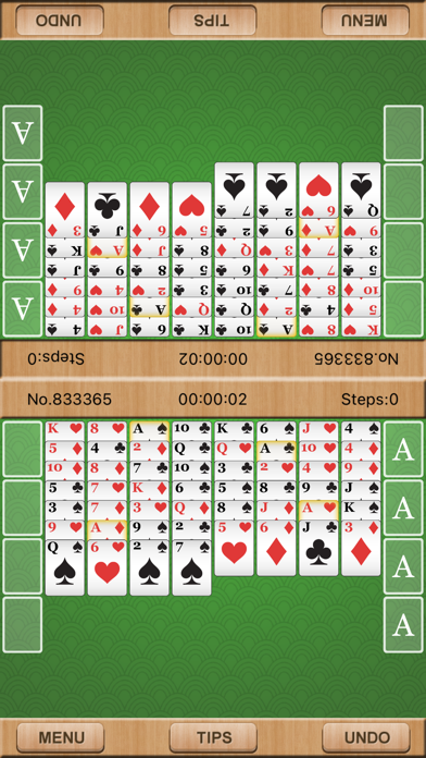 Screenshot #3 pour New FreeCell Solitaire