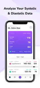 Blood Pressure App screenshot #3 for iPhone