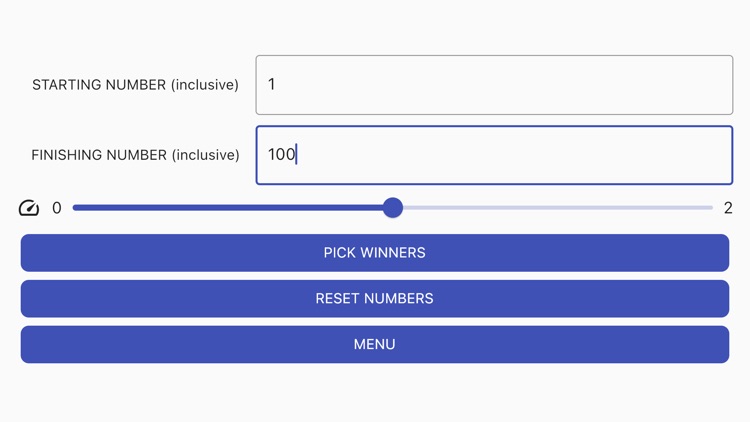 Raffle Numbers and Dice