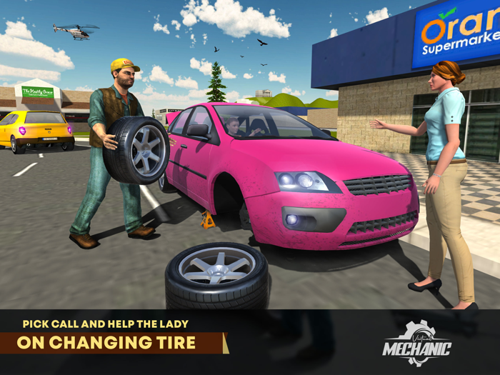 Virtual Car Mechanic Game