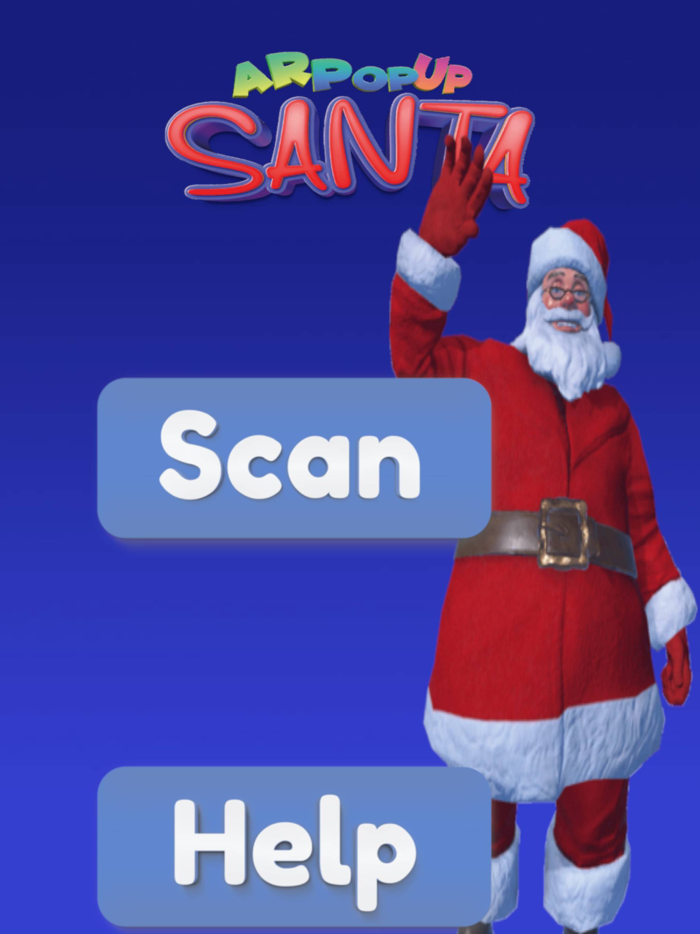 AR PopUp Santa