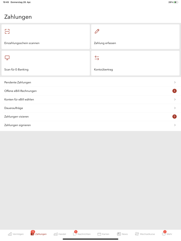 Screenshot #6 pour OKB Mobile Banking