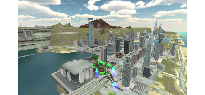 Green Rope Hero Vegas City