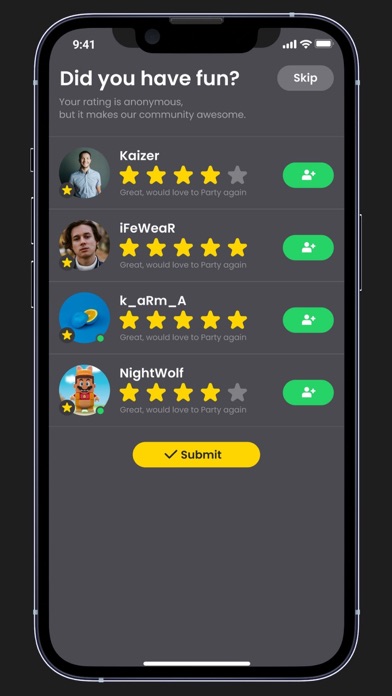 eBlitz - Team up, Party, Play Screenshot
