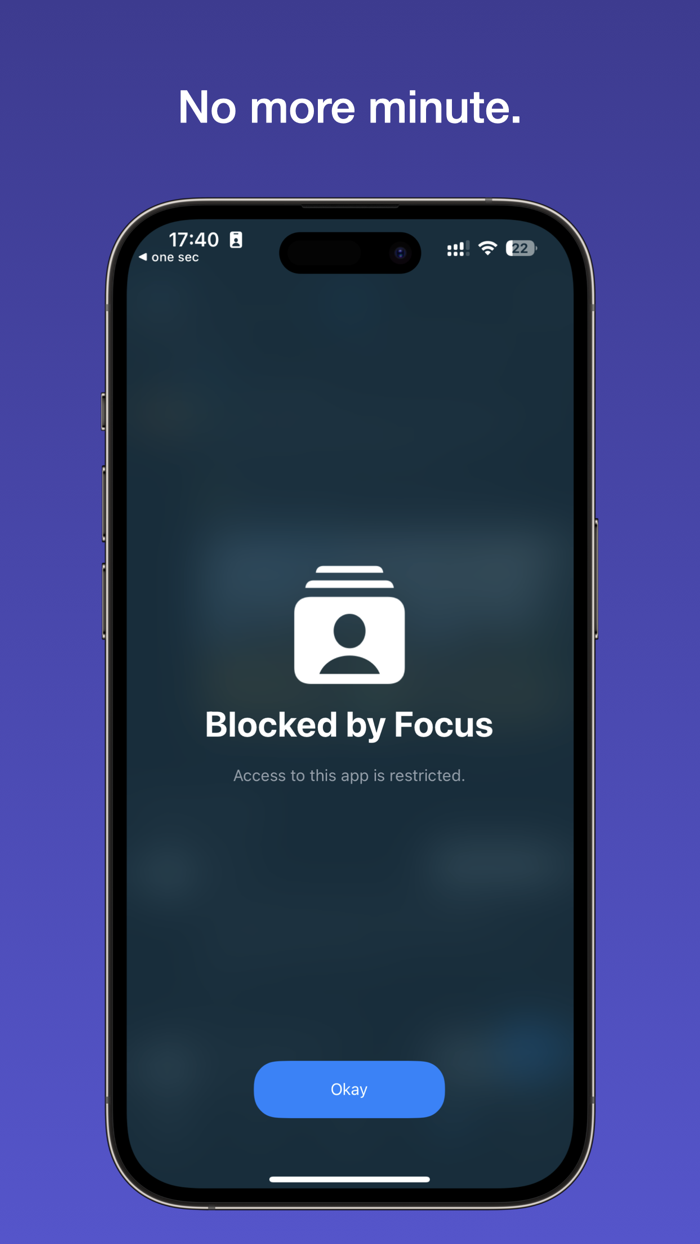 ScreenTime  Focus App Block