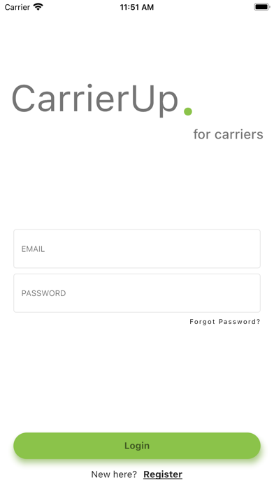 CarrierUp for carriers Screenshot