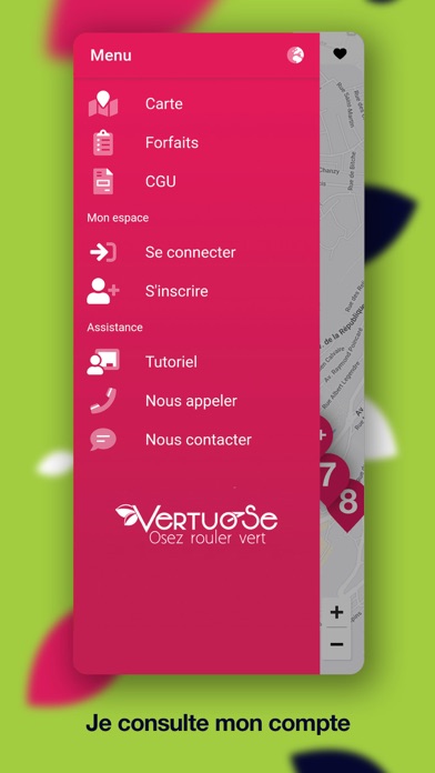VERTUOSE - libre service Screenshot