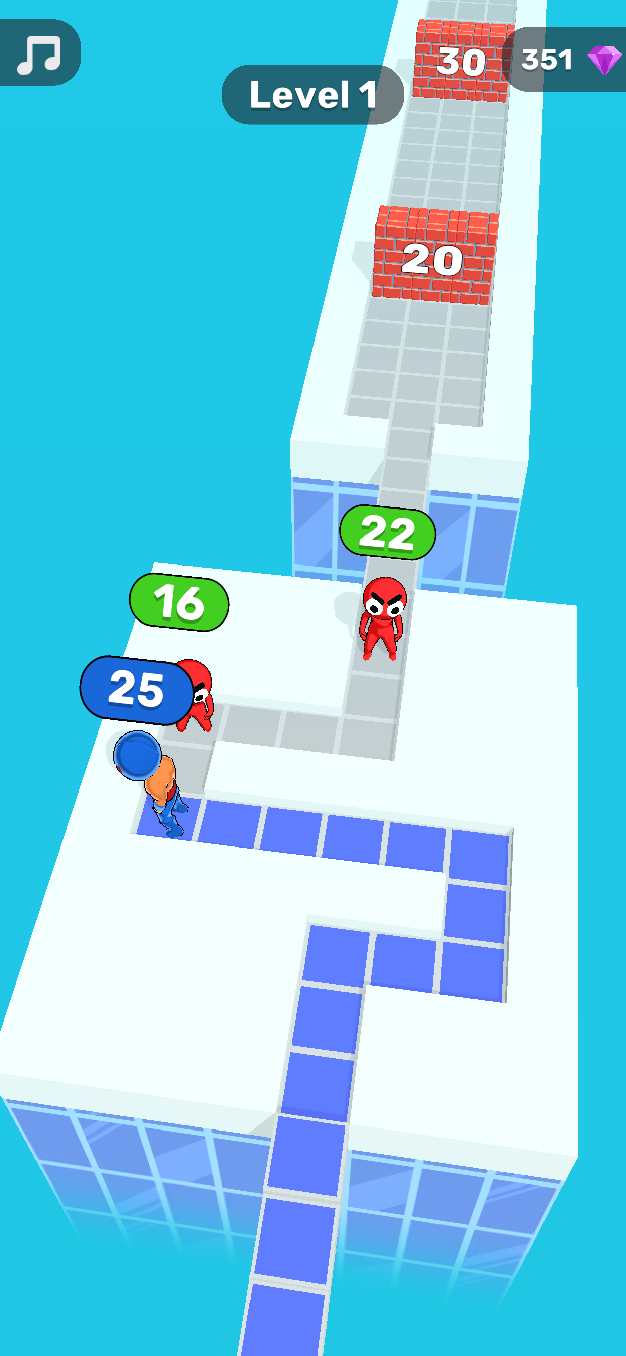 Stacky Guys 3D - Friends Dash
