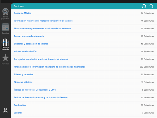 Screenshot #5 pour Estadísticas Banxico
