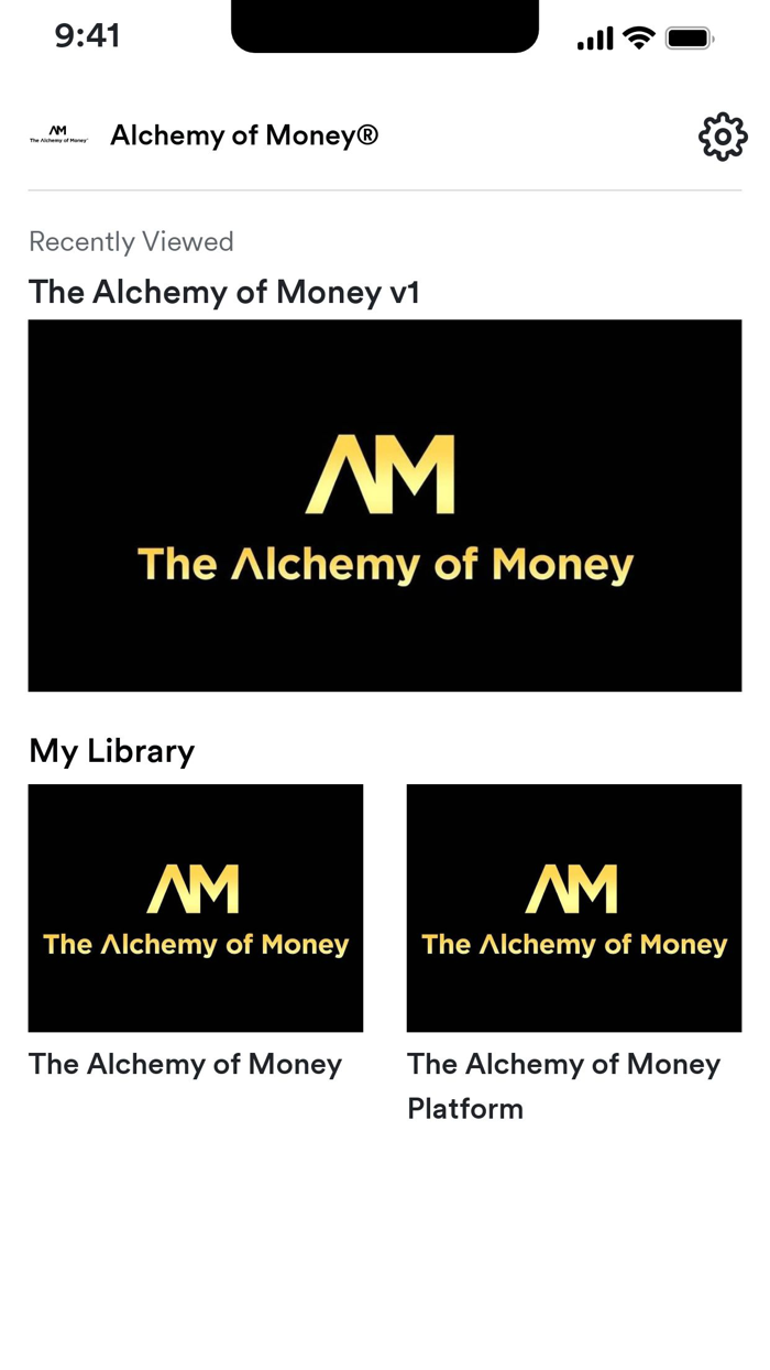 Alchemy of Money