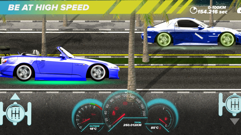 #1. Drag Racing Pixel (iOS) 由: Cornel Zaharis
