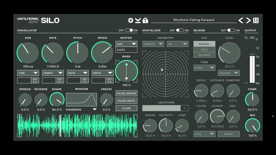#5. Silo - Granulator and Reverb (iOS) Ved: Unfiltered Audio