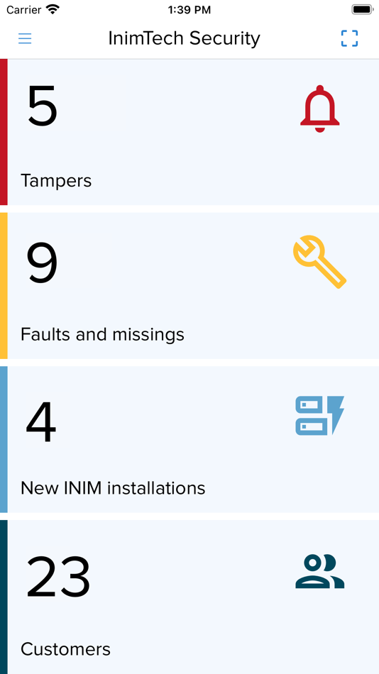 #2. InimTech Security (iOS) 由: Inim Electronics