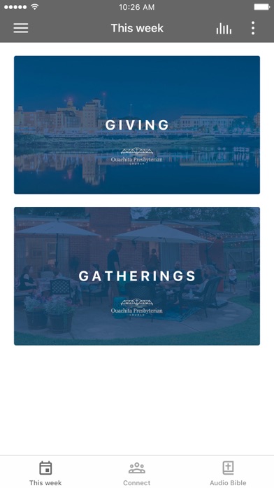 Ouachita Presbyterian Church Screenshot