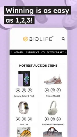 Game screenshot BidLife Auctions apk