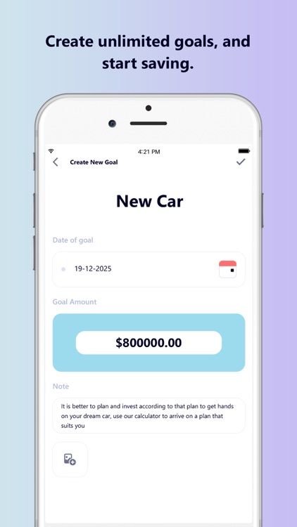 Savings Goal: Piggy Bank