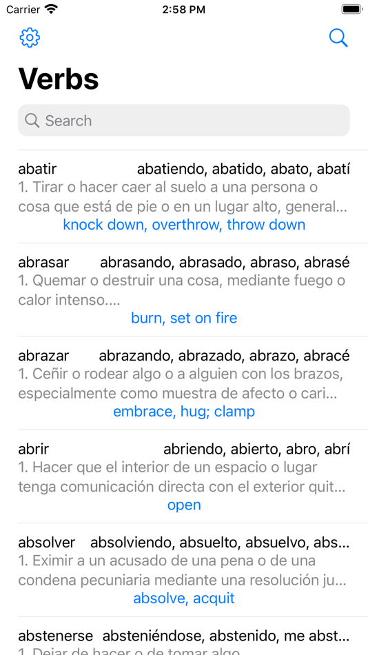 #1. Verbos Español (iOS) 由: Angel Newton