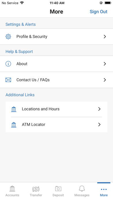 Bank of Prague Mobile Banking Screenshot