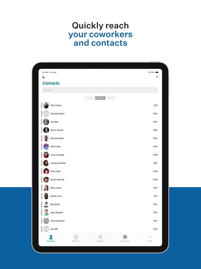 Unity Connect SoftPhone