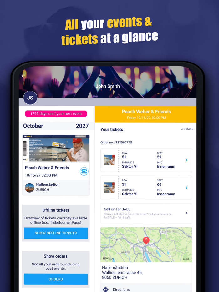 Ticketcorner - Event Tickets