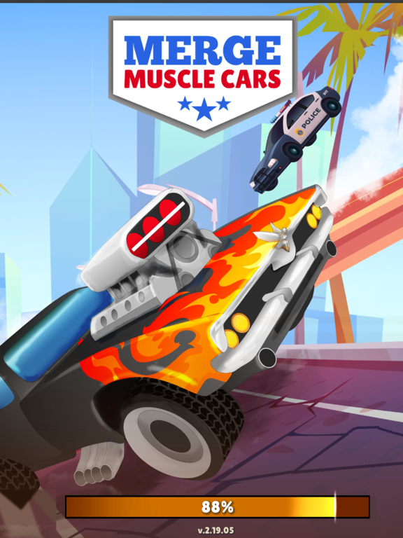 Screenshot #4 pour Merge Muscle Cars - Idle Games