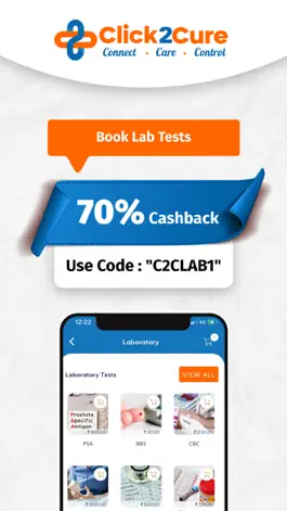 Game screenshot Click2Cure - Health App hack
