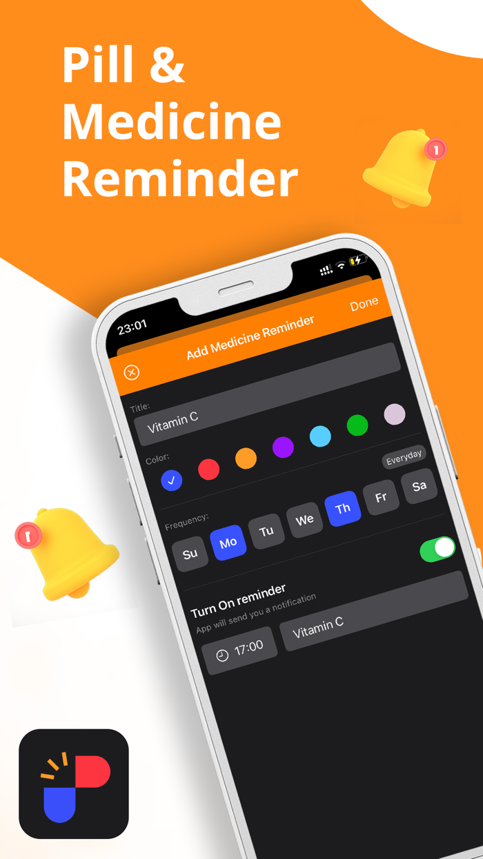 Pill Reminder and Meds Control