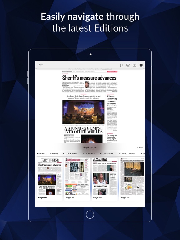 Screenshot #5 pour Daily Breeze e-Edition