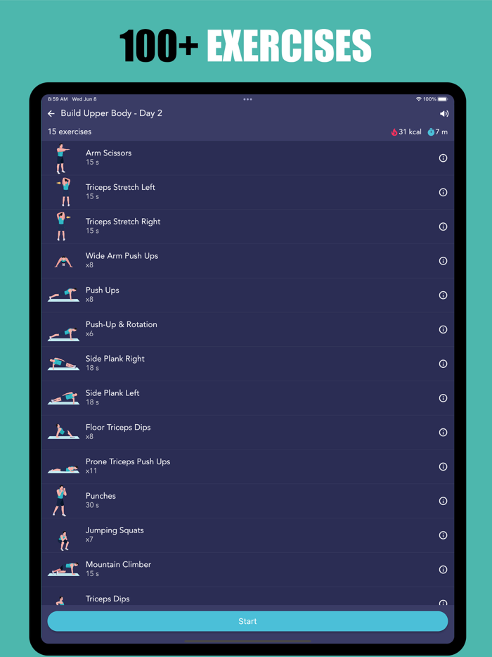 Workout At Home No Equipment