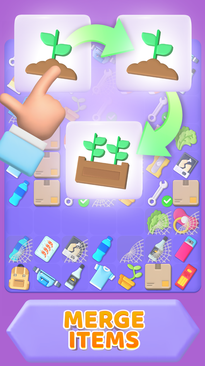 Merge Supermarket Match Game