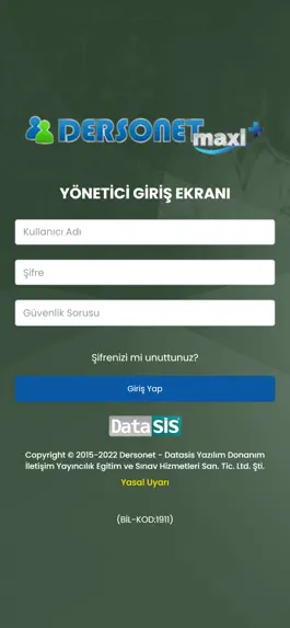 Game screenshot Dersonet Yonetim mod apk