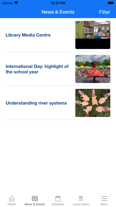 Bonn International School Screenshot