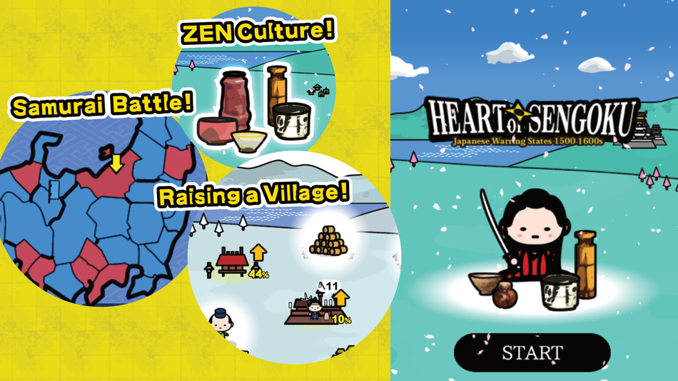 #2. Heart of Sengoku (iOS) От: ZEN APP