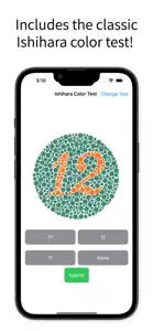 Color Vision Tests screenshot #2 for iPhone