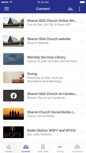 Sharon SDA Church screenshot 2