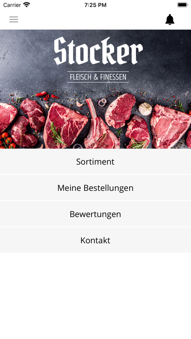 Metzgerei Stocker Screenshot