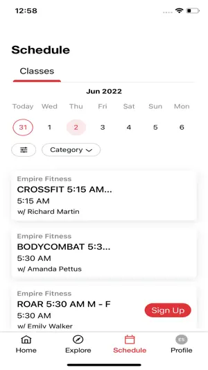 The Empire Fitness screenshot 3