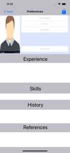 Vitae Resume Templates screenshot #5 for iPhone