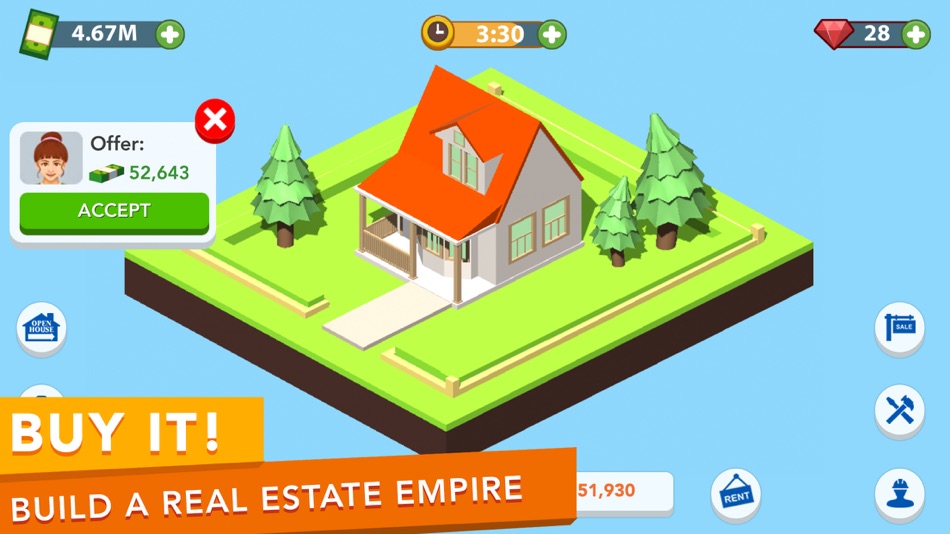 #3. FlippIt - House Flipper Games (iOS) 由: ArchiDesign Std, LLC