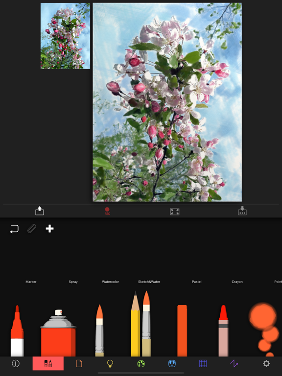 Artomaton - The Motion Painter iPad screenshot 4 - Photo & Video app
