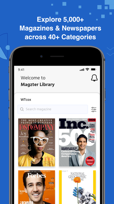 Screenshot #2 pour Magzter Library